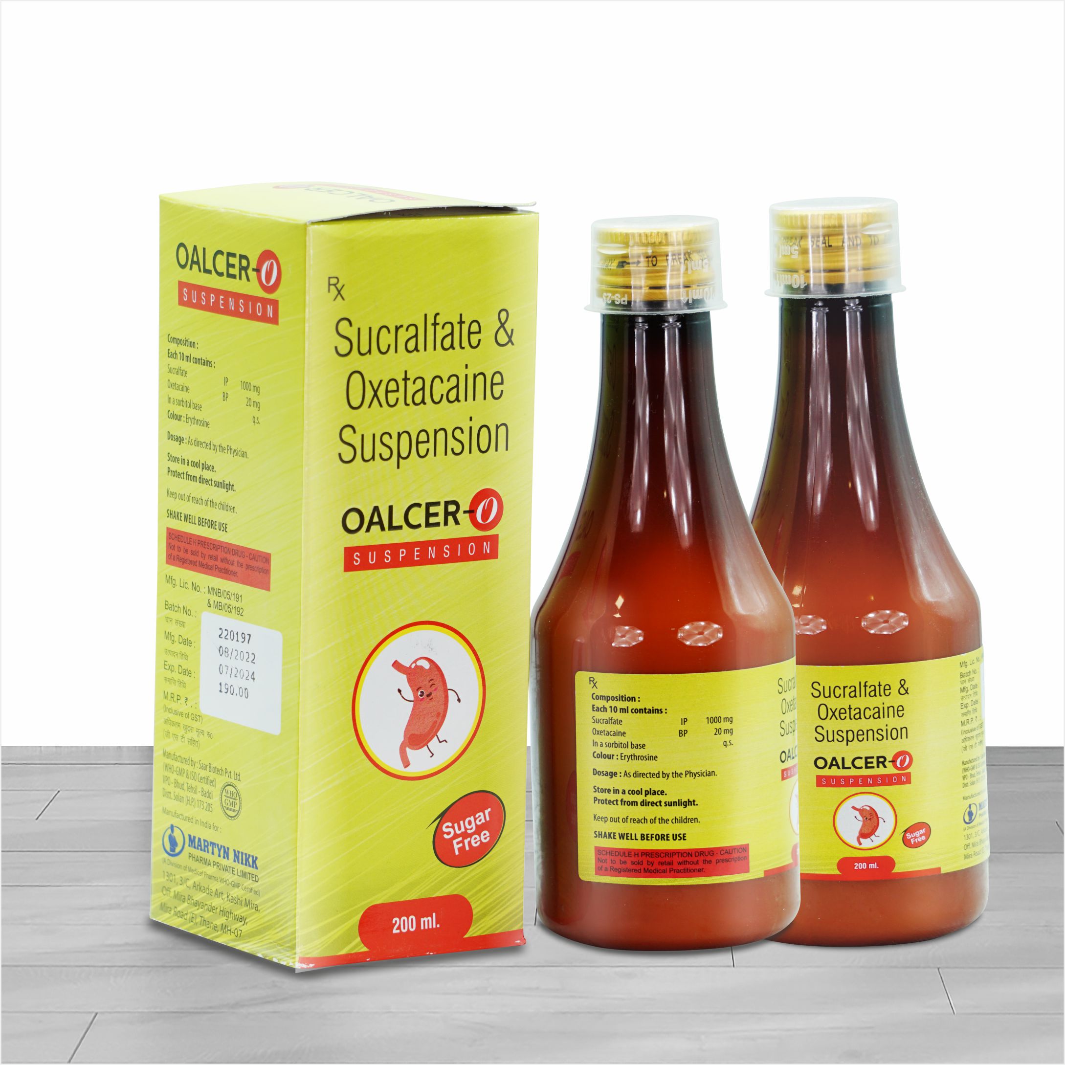 OALCER-O 200ml Syrup