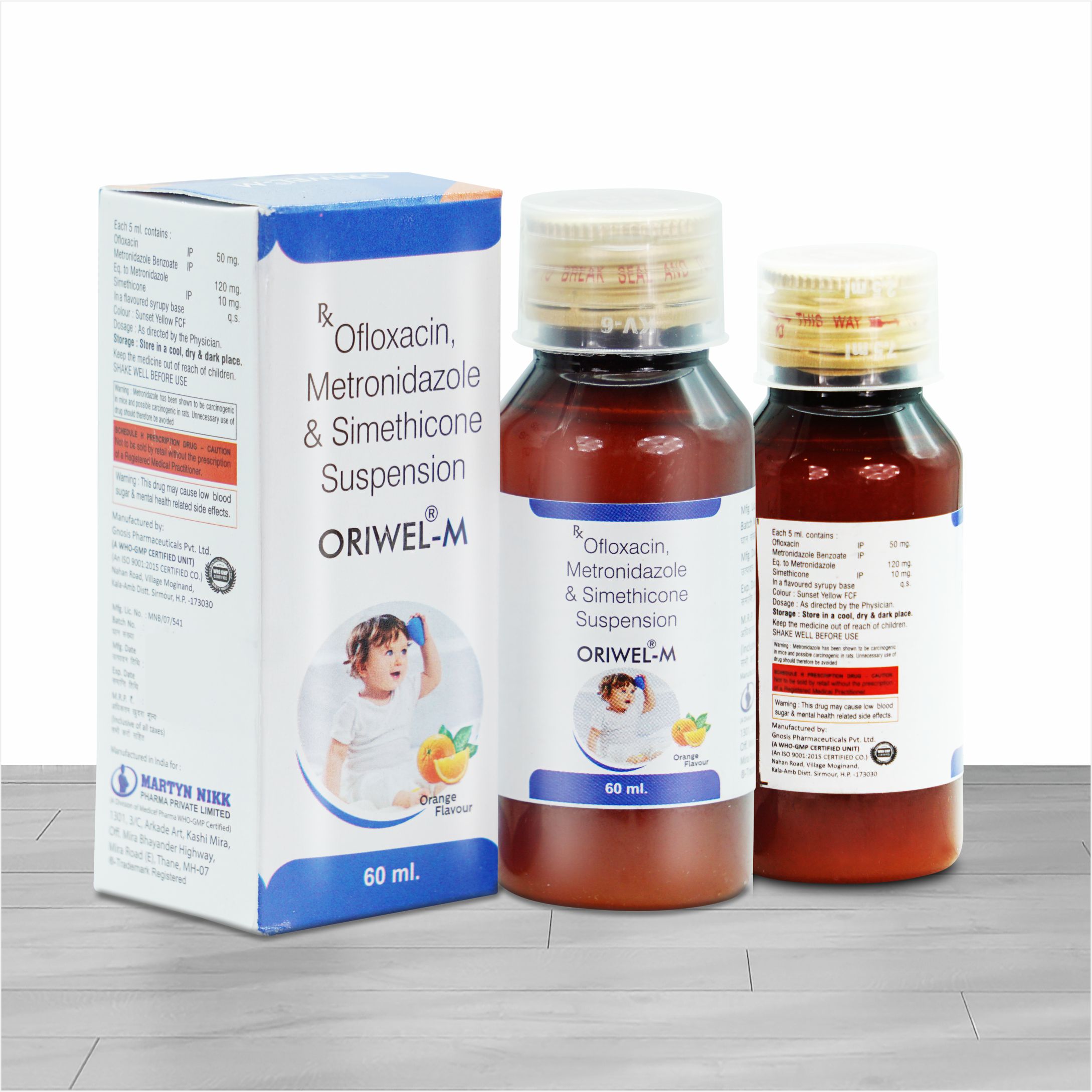 ORIWEL-M 60ml Syrup