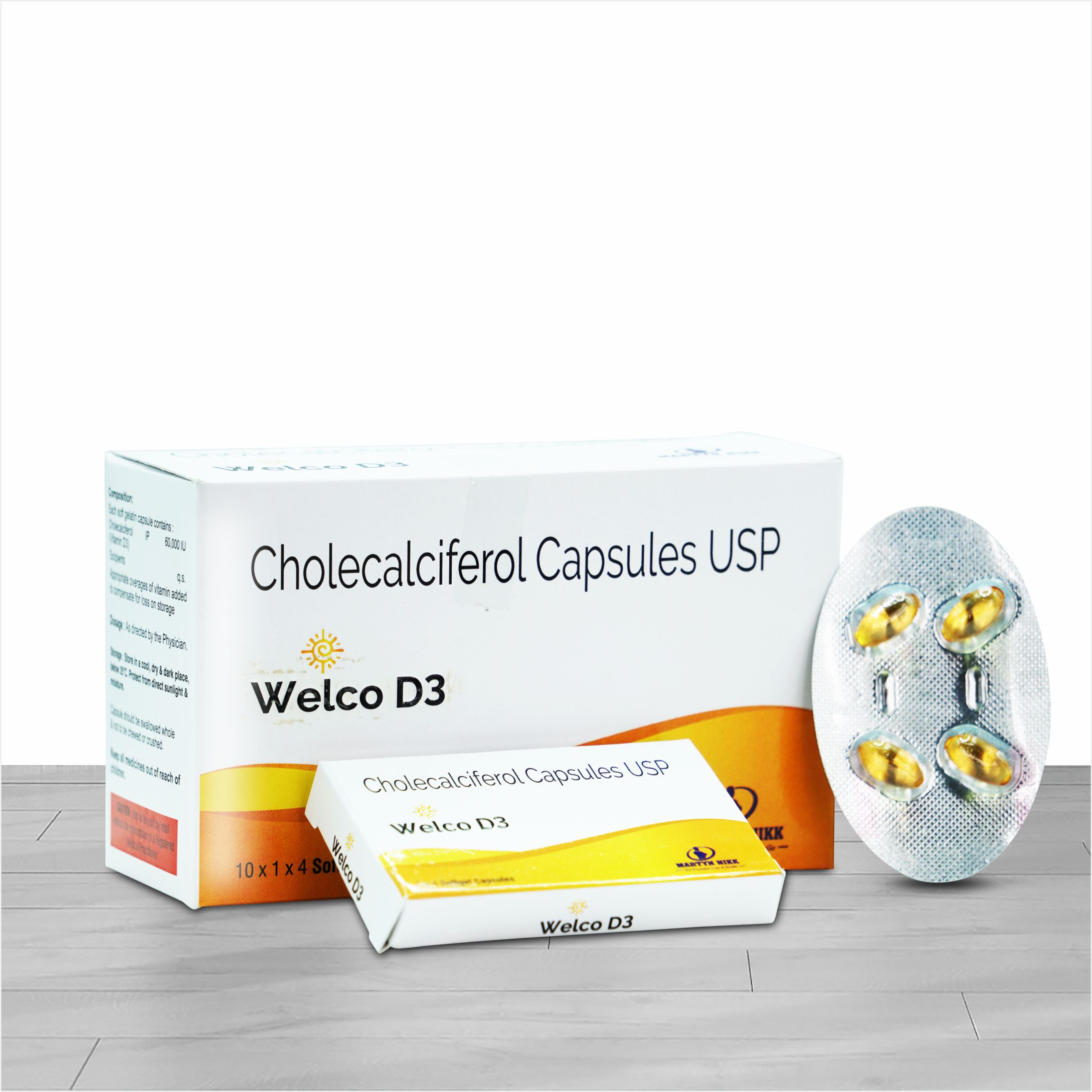 WELCO-D3 Softgel Capsules